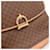 Céline Celine Triomphe Handtasche Monogramm-Canvas Braun  - Ansicht 6