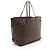 Louis Vuitton Damier Ebene Neverfull GM Tote Marrone - vista 2