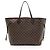 Louis Vuitton Damier Ebene Neverfull GM Tote Marrone - vista 3