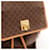 Céline Celine Monogramm-Canvas Rucksack Braun  - Ansicht 6