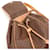 Céline Celine Monogramm-Canvas Rucksack Braun  - Ansicht 7