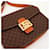 Céline Celine Borsa a Spalla Triomphe Canvas Marrone Monogramma  - vista 6