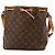 Louis Vuitton Monogram Noe GM Borsa a Secchiello Marrone Monogramma