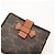 Céline Celine Cartera bi-fold en canvas Triomphe Castaño Monograma - vista 6