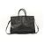 Saint Laurent Sac de Jour borsa in pelle stampa coccodrillo Nero - vista 3