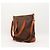 Céline Celine Macadam Canvas und Leder Shopper Braun Monogramm - Ansicht 2
