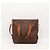 Céline Celine Macadam Canvas und Leder Shopper Braun Monogramm - Ansicht 3