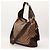 Gucci Borsa Hobo Monogramma GG con Nappa in Bambù Marrone - vista 4