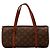 Borsa Louis Vuitton Monogram Papillon 30 Marrone Monogramma