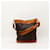 Céline Celine Macadam Borsa a Secchiello Marrone Monogramma  - vista 3