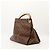 Louis Vuitton Artsy MM Borsa Monogram Canvas Marrone Monogramma - vista 4