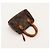Louis Vuitton Speedy Nano Monogram Canvas Marrone Monogramma - vista 9