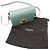 Céline Celine Triomphe Borsa a tracolla in pelle di vitello liscia color ottanio Verde - vista 6