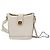 Céline Celine Piccola Borsa a Secchiello in Pelle Bianca Bianco
