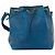 Louis Vuitton Borsa a Secchiello Noe in Pelle Epi Blu
