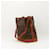 Louis Vuitton Monogram Noé Borsa a Secchiello Marrone Monogramma - vista 4