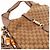 Gucci Borsa Hobo Monogram con Nappa in Bambù Marrone - vista 7