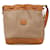 Céline Celine Borsa a Secchiello in Tela Monogram Marrone Beige