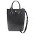 Borsa a tracolla 2way in pelle Gucci GG Super Mini Nero