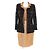 Timeless Conjunto 2way de lana CHANEL BOUTIQUE Castaño Dorado