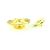 Timeless CHANEL COCO Mark Metallknopf-Set Golden - Ansicht 4
