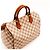 Louis Vuitton Speedy 30 Damier Ebene Marrone - vista 10