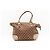 Borsa Tote Gucci in Tela Monogram con Charm a Cuore Marrone Beige