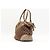 Borsa Tote Gucci in Tela Monogram con Charm a Cuore Marrone Beige - vista 2