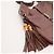 Gucci Bolso Hobo de piel marrón con borla de bambú Castaño - vista 7