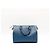 Louis Vuitton Speedy 25 Pelle Epi Blu - vista 3