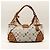 Louis Vuitton Monogram Multicolor Hobo Bag mit Nieten Weiß Mehrfarben - Ansicht 3