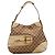 Gucci Borsa Hobo in tela Monogram GG Marrone Beige