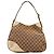 Gucci Borsa Hobo in tela Monogram GG Marrone Beige - vista 3