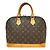 Borsa Louis Vuitton Alma Monogram Canvas PM Marrone