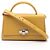 Borsa a tracolla in pelle Bottega Veneta Giallo