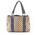 Borsa Tote Gucci Bamboo GG Canvas Blu Beige