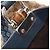 Borsa Tote Gucci Bamboo GG Canvas Blu Beige - vista 11