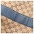 Borsa Tote Gucci Bamboo GG Canvas Blu Beige - vista 8