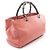Bolsa Tote Gucci Bamboo Shopper Medium 2-Way Preto Rosa - vista 2
