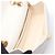 Borsa a Spalla Chanel 2.55 Chevron V-stitch Bianco - vista 3