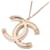 Collana Chanel Coco Mark Bianco D'oro - vista 2