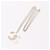 Collana Chanel Coco Mark Bianco D'oro - vista 3