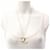 Collana Chanel Coco Mark Bianco D'oro - vista 5