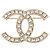 Spilla Chanel Coco Mark placcata oro D'oro