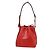 Borsa Louis Vuitton Petit Noe in pelle Epi Media Rosso - vista 2