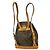 Louis Vuitton Vintage Montsouris Monogram Canvas MM Castaño - vista 2