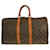 Louis Vuitton Keepall Monogram Canvas 45 Marrone