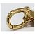 Céline Celine Triomphe Strass Chaveiro com pingente acabamento dourado - vista 3