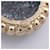 Spilla Chanel Coco Mark Glitter Bianco Blu D'oro - vista 3