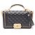Borsa Chanel Boy Top Handle Flap Nero